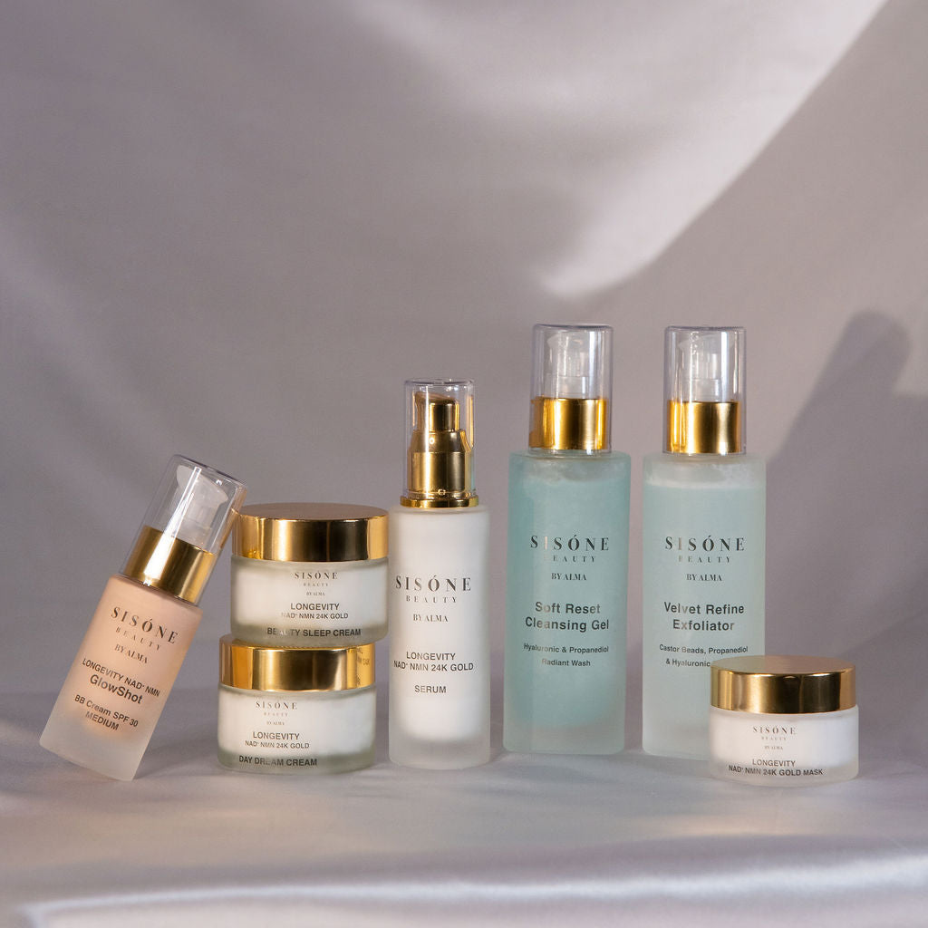 LONGEVITY NAD+ NMN 24K GOLD COLLECTION