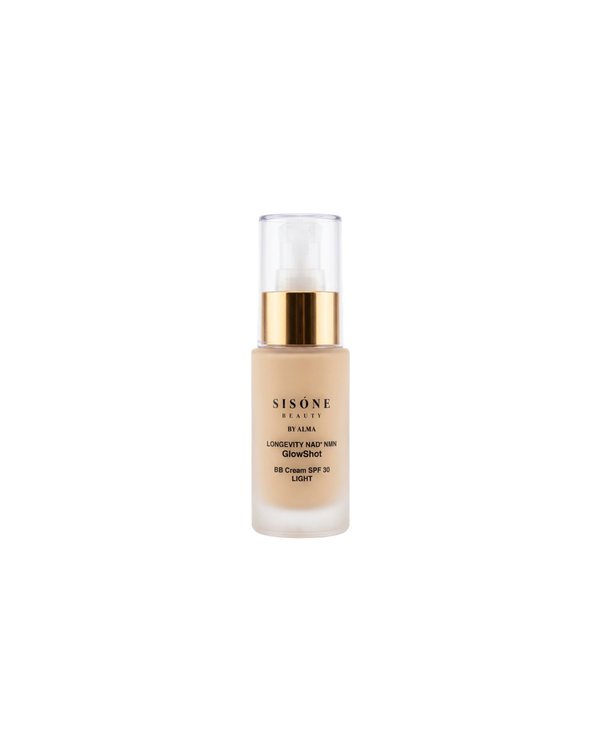 LONGEVITY NAD⁺ NMN GlowShot BB Cream SPF-30 LIGHT