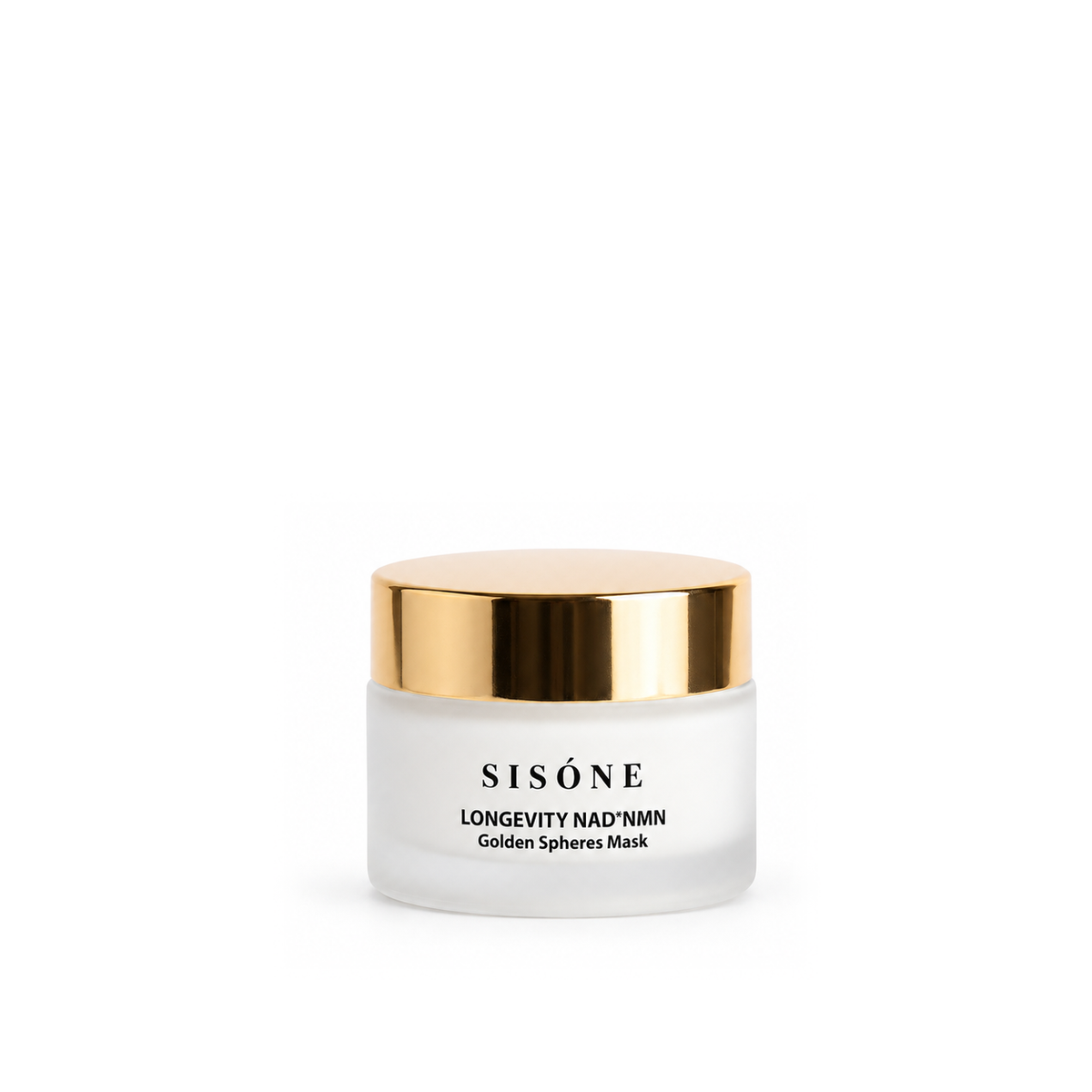 SISÓNE BEAUTY Golden Spheres Face Mask – longevity skincare mask with NAD⁺, NMN, Vitamin E and hyaluronic acid