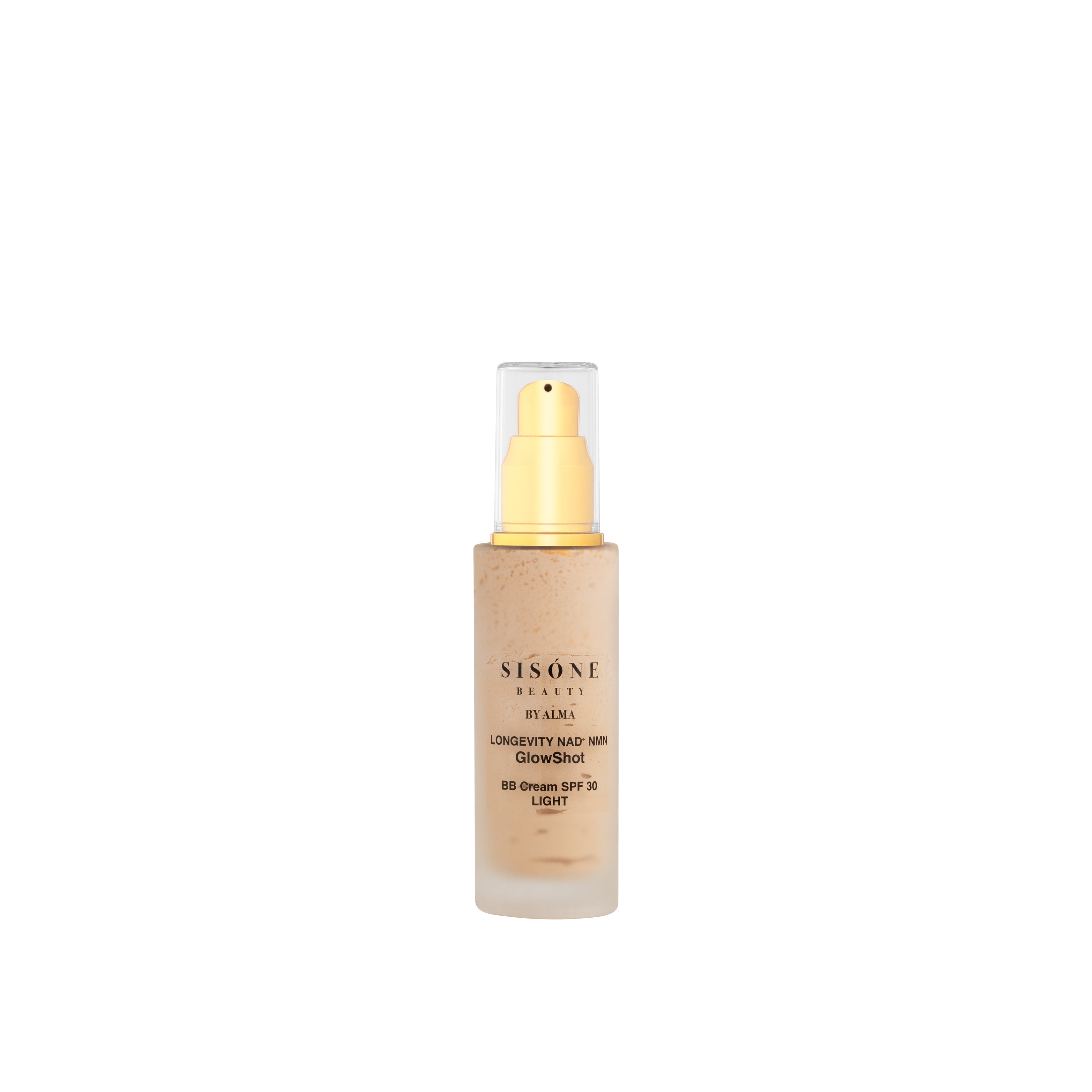 LONGEVITY NAD⁺ NMN  GlowShot BB Cream SPF 30 LIGHT