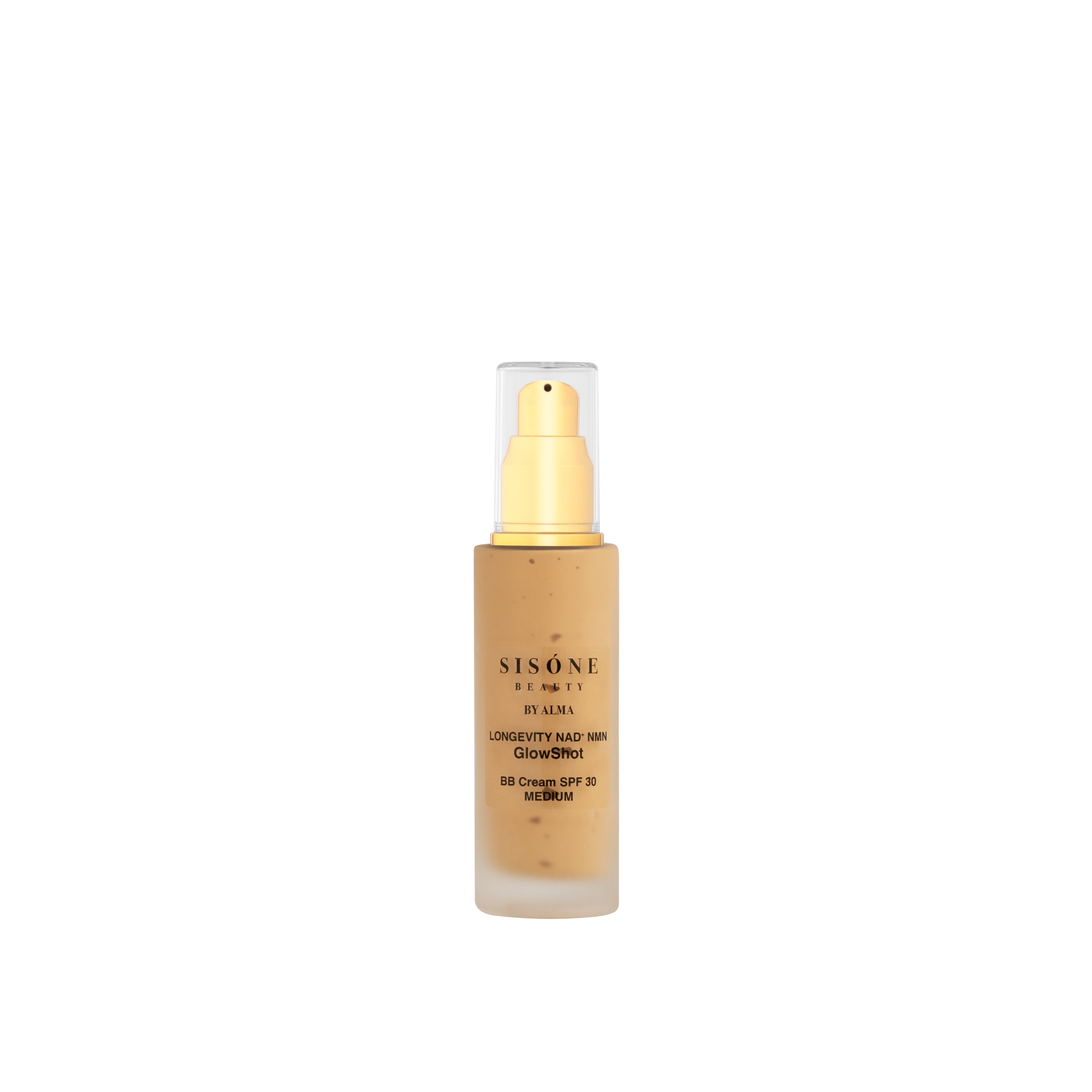 LONGEVITY NAD⁺ 24K  GlowShot BB Cream  SPF 30 MEDIUM