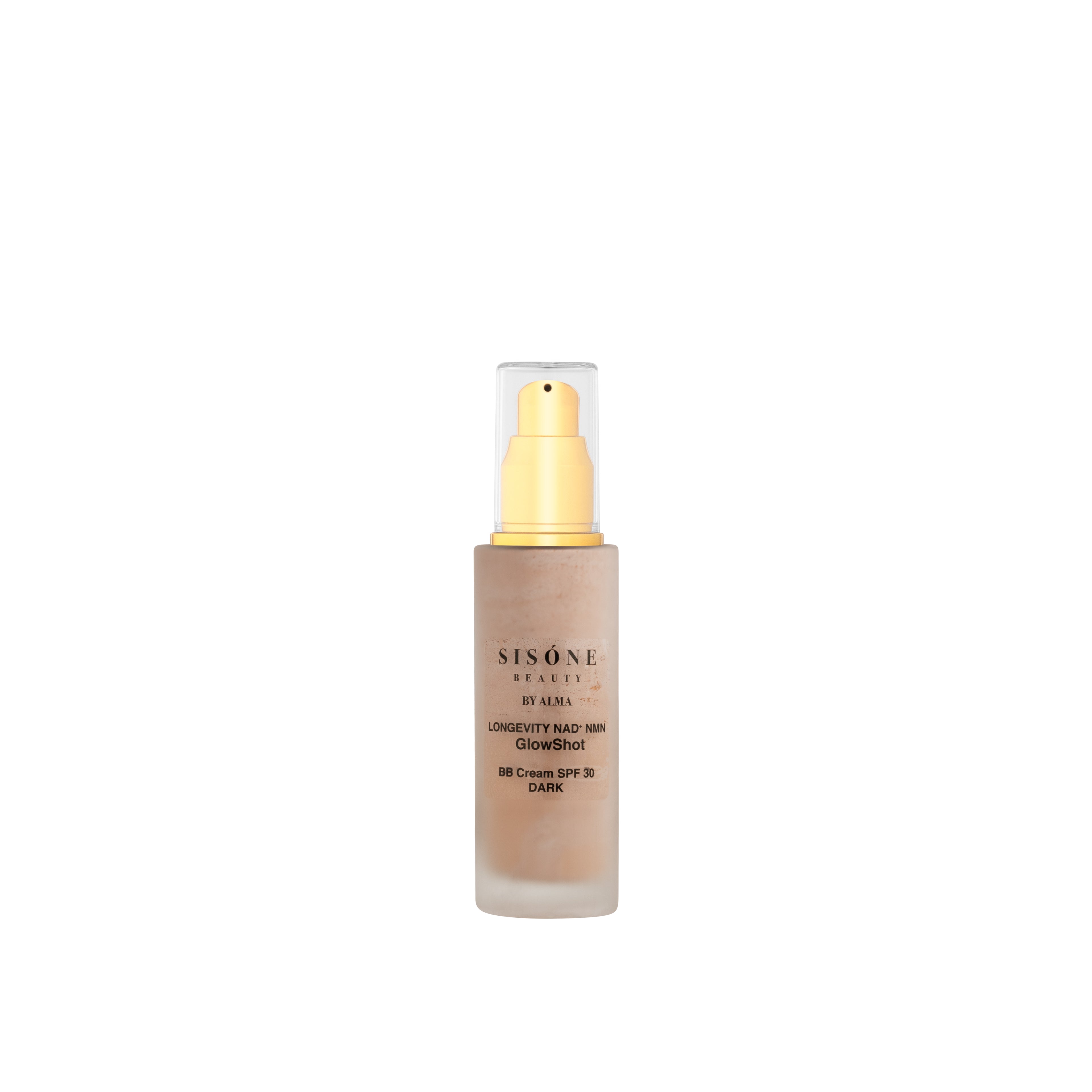 LONGEVITY NAD⁺ NMN  GlowShot BB Cream SPF 30 DARK