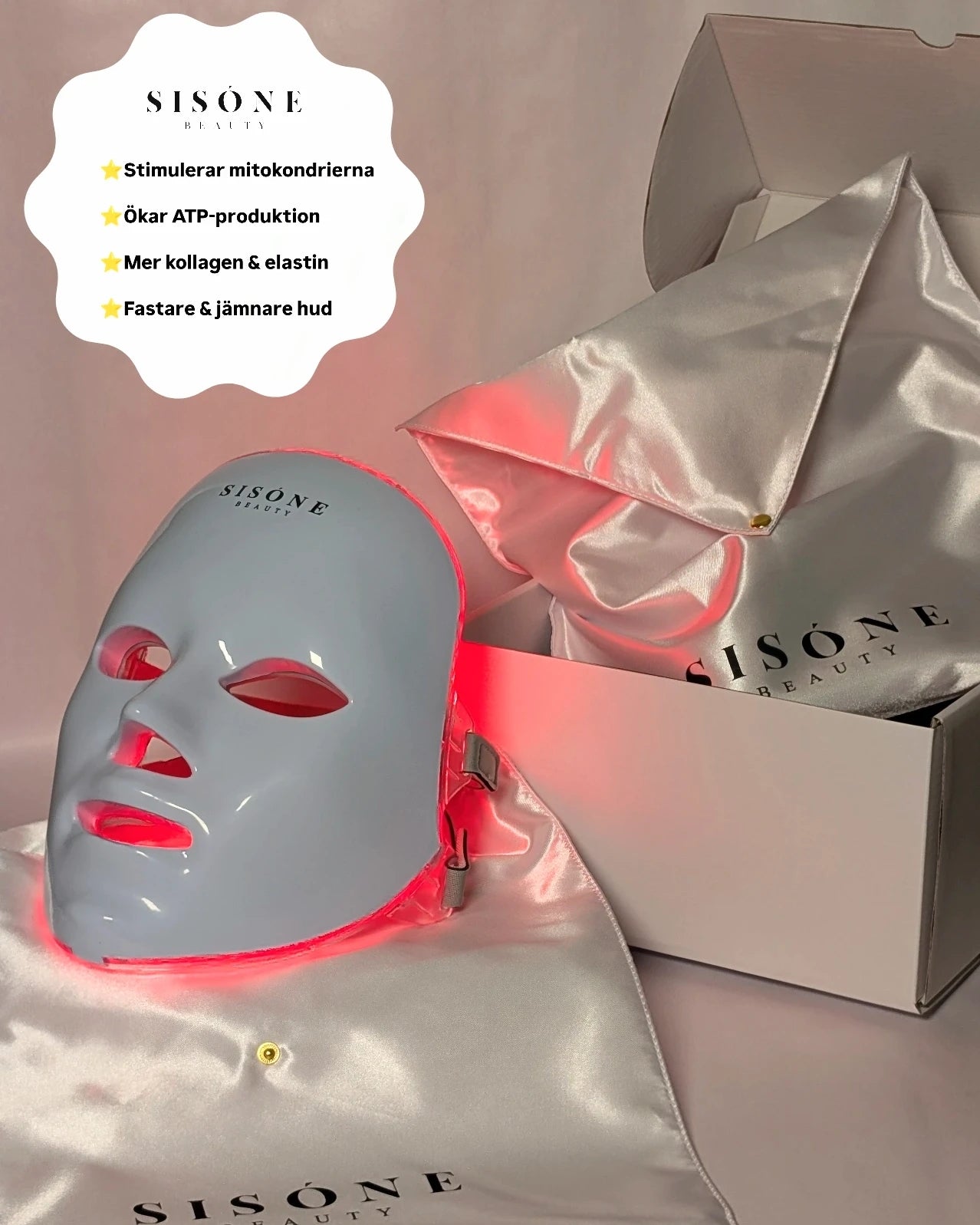 SISÓNE LED Light Therapy Mask